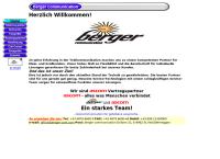 Website von berger communication gmbh