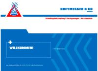 Website von Breymesser & Co GmbH