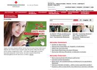 Website von Österreichisches Rotes Kreuz, Landesverband Steiermark - Bezirksstelle Deutschlandsberg