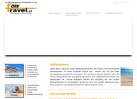 Website von Reisebüro Fairtravel