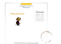 Website von Czapek Creativ Werbeagentur GmbH