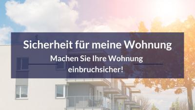 Sicherheit-Mietwohnung