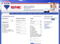Website von RE/MAX Exclusive Brugger KG