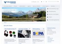 Website von Volksbank Vorarlberg - Filiale Hohenems-Herrenried