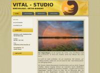 Website von Vital Studio Zellhofer