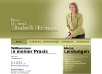 Website von Oa Dr. Elisabeth Hofmann