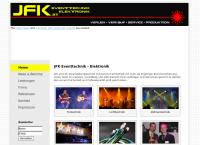 Website von Jfk Eventtechnik - Elektronik