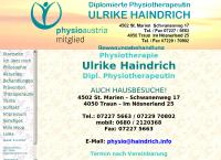 Physiotherapie Ulrike Haindrich