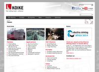 Website von Koike Schneidesysteme
