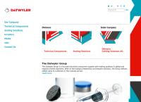 Website von Dätwyler Cables GmbH