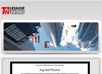 Website von Teleshop Nachrichtentechnische Produkte GesmbH