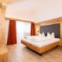 ein Schlafzimmer vom Appartement Alpentraum