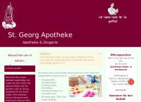 Website von St. Georg-Apotheke