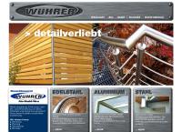 Website von Wührer Markus - Metallverarbeitung