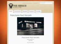 Website von Fleischerei Horvath