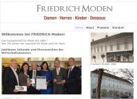 Website von Albin Friedrich Kg.