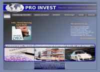 Website von Pro Invest OG