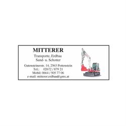 Johann Mitterer - Erdbau