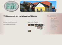 Website von Gasthof Huber GmbH