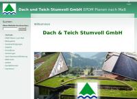 Website von Dach & Teich Stumvoll