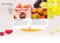 Website von Strasser Import Export Gmbh.