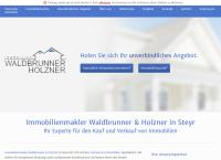 Website von Waldbrunner & Holzner GmbH