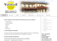 Website von Aktivhotel - Sportgasthof Wahlmüller