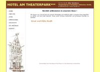 Website von Hotel am Theaterpark
