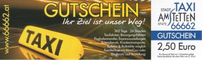 Taxi-Gutschein