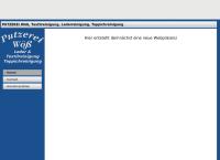 Website von Leder-, Textil-, Teppichreinigung Putzerei Adolf Wöß