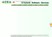 Website von Acea - Handels- und Installationstechnik GmbH