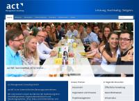 Website von ACT Management Consulting GmbH