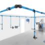 Druckluftleitungsnetz PPS mit Druckluftwartung und Betriebtechnik