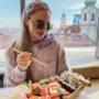 "@blondiebrownietravel: When in Vienna... have Sushi with a view." "@blondiebrownietravel: When in Vienna... have Sushi with a view."