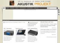 Website von Akustik Projekt Mühlbacher & Herbst OEG