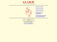 Website von A.l.a.r.m. Schaden- und Risikomanagement GmbH