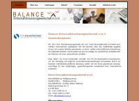 Website von Balance Wirtschaftstreuhandgesmbh