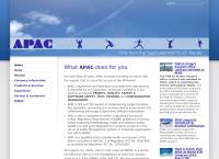 Website von Apac Computer Software Development GmbH