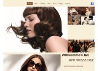 Website von APH Vienna Hair