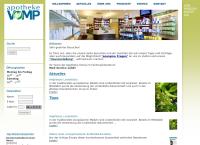 Website von Apotheke