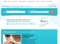Website von Arztsuche24 KG
