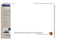 Website von Dachs Tischlerei GmbH