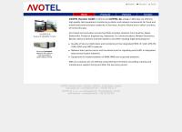Website von Avotel Handels GmbH