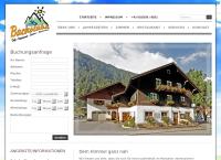 Website von Restaurant-Cafe Zur Backstuba Fam Scheucher