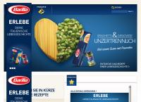 Website von Barilla Austria GmbH