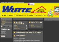 Website von Wutte GmbH