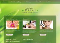 Website von Beauty Vital