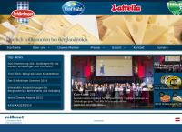 Website von Berglandmilch