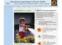 Website von Bewässerungsanlagen Eduard Rotter