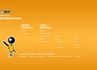 Website von BIC (Austria) Vertriebsgesellschaft m.b.H.